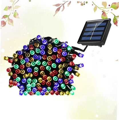 Solar Led String Lights Led Beads Outdoor Decorative Lighting for Garden Lawn Trees Color Options