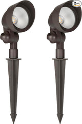 Maxxima LED Low-Voltage Landscape Light Fixture, Garden Pathway Outdoor Lights 300 Lumens 3000K Warm White | Lumora