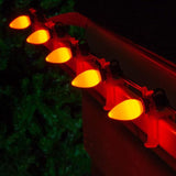 Wintergreen Lighting C7/E12 Light Stringer, E12 Sockets, 12” Socket Spacing, Outdoor String Light Patio Christmas | Lumora