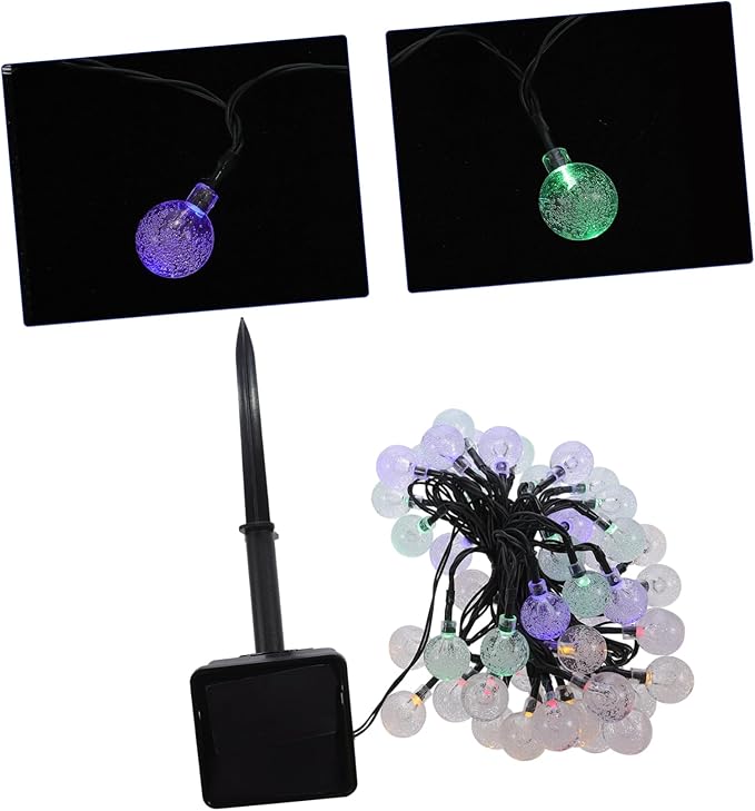 COHEALI 1set Led Solar String Light Large Outdoor Decor Lamp for Garden and Patio Lights Automatic Night | Lumora