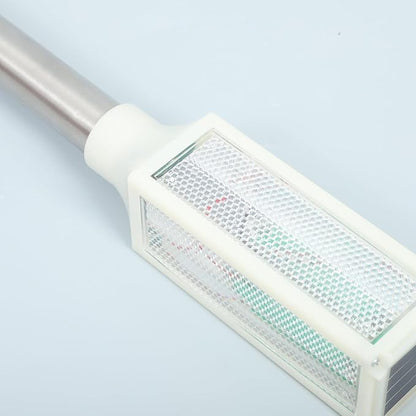 Solar Powered Lawn Stake Light for Outdoor Garden and Courtyard, White LED Pathway Lamp with Weatherproof Solar Panel, Yard and Patio Landscape Lighting