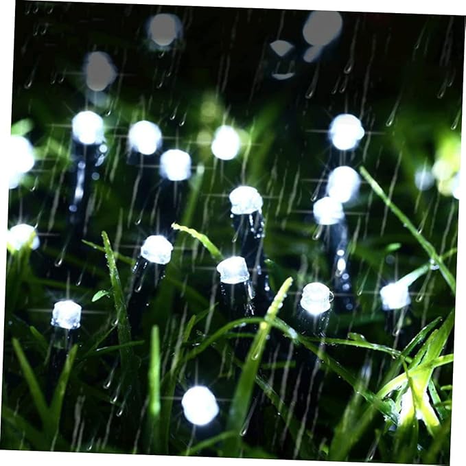 POPETPOP Eco-Friendly Solar Led String Lights LEDs Garden Decorations for Outdoor Parties Wedding Christmas Patio | Lumora