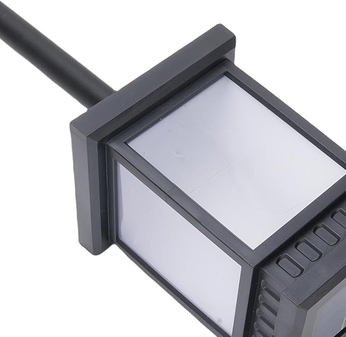 Solar Pathway Light, Warm LED, Hexagram Design, IP44 Weather-Resistant, Auto On/Off, 10-12 Hours Illumination