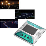Solar Driveway Dock Lights, LED Road Reflector, Waterproof Outdoor Driveway Road Highway Spike Lamp,Road Ground | Lumora