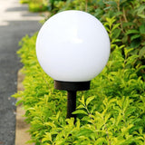 4pcs Solar Sphere Lawn Lights White Glow Bubble Ball LED Outdoor Pathway Lighting Solar Powered Landscape Yard | Lumora