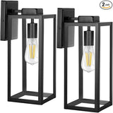 hykolity Outdoor Wall Lantern, Waterproof Exterior Wall Sconce Light Fixture, Anti-Rust Wall Mount Light with Clear | Lumora