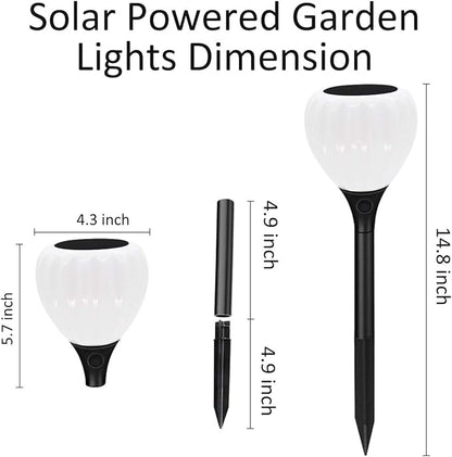 Solar Pathway Lights Outdoor Waterproof Halloween,1 Packs,Solar Powered Garden Decorations,LED Landscape Path Lights for Patio, Lawn,Yard,Walkway