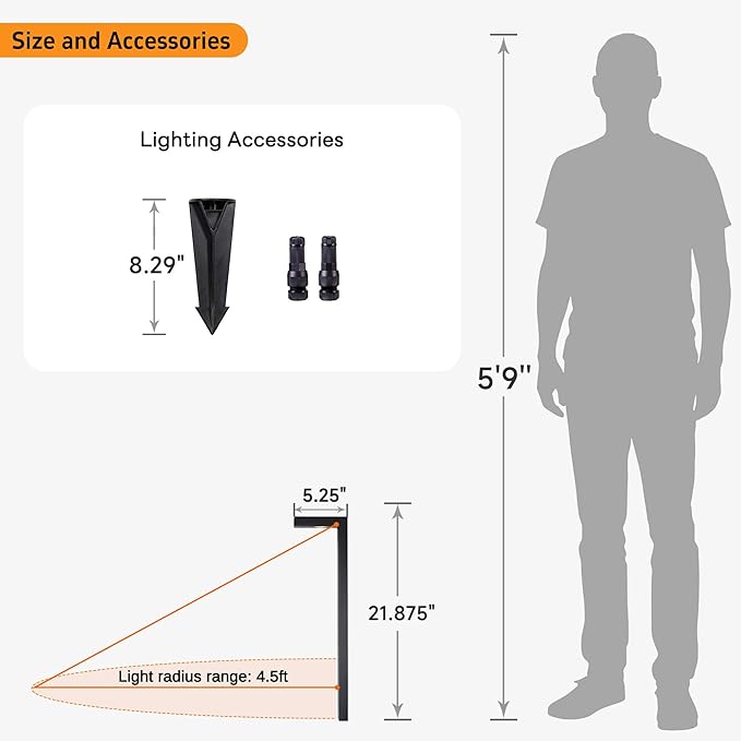 Gardenreet Brass Landscape Path Lights, LED 12V Low Voltage Pathway Lights Wired, Modern Outdoor Garden Lights | Lumora