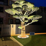 Solar Palm Tree Lights,Super Bright 32 Led 5 V 12000mah Landscape Spotlights for Big Tree Lighting Solar Uplights | Lumora
