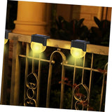 Housoutil 1pc Solar Stair Lamp Outdoor Led Handrail Light for Fences Warm Lighting Easy Installation Energy | Lumora