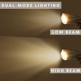 Solar Outdoor Lights, 4-Pack Super Bright LED Spotlights, Waterproof Garden Path Lights, Yard & Landscape Lighting | Lumora