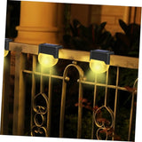 1Pc Solar Outdoor Stair Lamp Warm LED Lighting for Handrails and Fences Easy Installation Weather Resistant Solar | Lumora