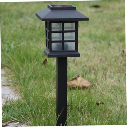 VILLCASE Outdoor Solar Pathway Lights LED Solar Landscape Lighting for Lawn Patio Walkway Driveway Durable with Easy Installation and RGB Glow