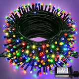 JMEXSUSS 200 LED Multicolor Christmas Lights, 66ft String Lights Plug in