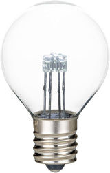 Novelty Lights 25 Pack G30 Glass LED Globe Bulbs, String Light Replacement Bulbs, E12 Candelabra Base, Energy | Lumora