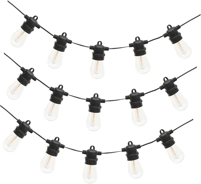 15m Led String Lights Outdoor Festive Canopy Lights for Parties Gardens and Christmas Decorations LEDs Us | Lumora