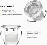 Low Voltage LED Deck Light Kit Stainless Steel Waterproof Recessed Wood Decking Stairs Garden Yard Patio Decor Lamp | Lumora
