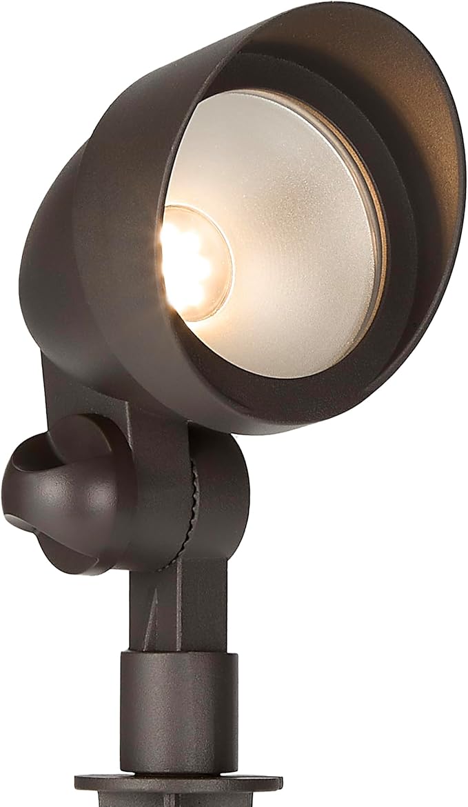 Maxxima LED Low-Voltage Landscape Light Fixture, Garden Pathway Outdoor Lights 300 Lumens 3000K Warm White | Lumora