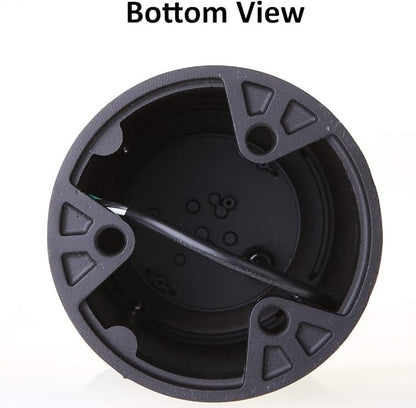 LED Bollard Landscape Lights 25" 10W 3CCT 3000K/4000K/5000K 120-277V Commercial/Residential Lighting Fixture for Garden, Pathway, Driveway. Rated IP65 Suitable for Wet Locations, ETL Listed (4 Pack)