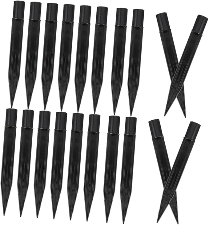MERRYHAPY 30pcs Luminous Floor Lamp Led Ground Stakes Outdoor Solar Pathway Lights Replacement Stakes Plastic | Lumora