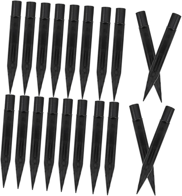 MERRYHAPY 30pcs Luminous Floor Lamp Led Ground Stakes Outdoor Solar Pathway Lights Replacement Stakes Plastic | Lumora