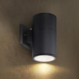 ASD 1 Light Dusk to Dawn LED Outdoor Wall Light Fixture | 9W 1000LM 3000K-5000K 120V Cylinder Up Down Lights | | Lumora