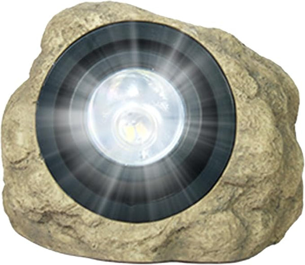 Solar Rock Spot Light – Outdoor Garden Landscape Spotlight | Waterproof Resin Simulated Stone Lamp | LED Lawn Tree | Lumora