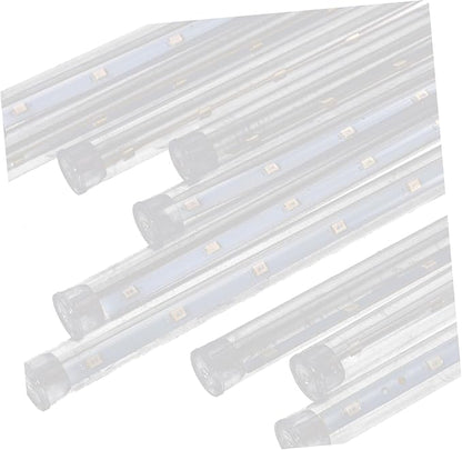 Angoily 1set Solar Shower Lights Tube Led String Lights for Outdoor Decoration for Christmas Weddings and Parties Remote Control