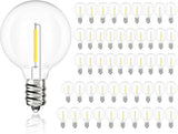 Svater Outdoor String Lights 100FT with 50 Pack Replacement Bulbs | Lumora