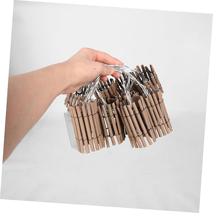 OUNONA Lantern String Lights Elegant Rattan Decorative Lighting for Indoor and Outdoor Use Warm Illumination for Patios Gardens Event Decor Bulbs Battery Box Batteries Not Included