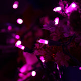 Brizled Pink Valentine Lights, 33ft 100 LED String Lights, Decorative Xmas Tree Light 120V UL Certified Connectable | Lumora