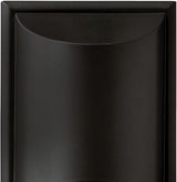 Hinkley Cascade Medium Tall Wall Mount Lantern - Aluminum, 1-Light, Amber Etched Organic Rain Glass, Dark Sky | Lumora