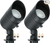 Lumina Lighting® 5W Landscape Lighting 12V Landscape Lights Low Voltage Landscape Spotlights Warm White Waterproof | Lumora