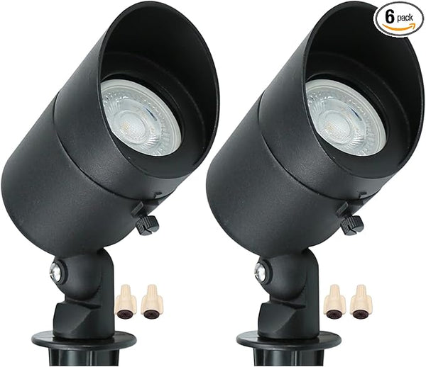 Lumina Lighting® 5W Landscape Lighting 12V Landscape Lights Low Voltage Landscape Spotlights Warm White Waterproof | Lumora