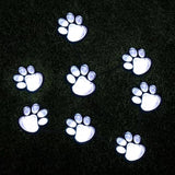 Solar Outdoor Lawn Light - IP55 Waterproof, Cute Paw Print Design, White/Warm Tone, No Assembly Required, Ready to | Lumora