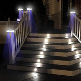 Sumaote Solar Post Cap Light for 4x4 Wooden Post, 52 LEDs 160 Lumen Outdoor Deck Lights IP65 Waterproof, 6000K | Lumora