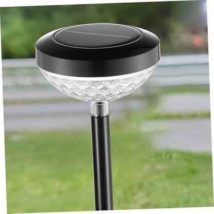 BESPORTBLE Outdoor Solar Pathway Lights Led Garden Stake Light Energy-Saving Solar Lamp for Patio Durable Material Long-Lasting Illumination