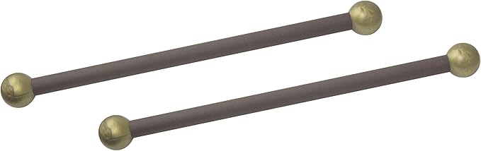 Solus SCA-335BZ-2PK 15" Aluminum Cross Arm Ladder Rest for Outdoor Lamp Posts and Poles, Easy to Mount, Maintenance | Lumora