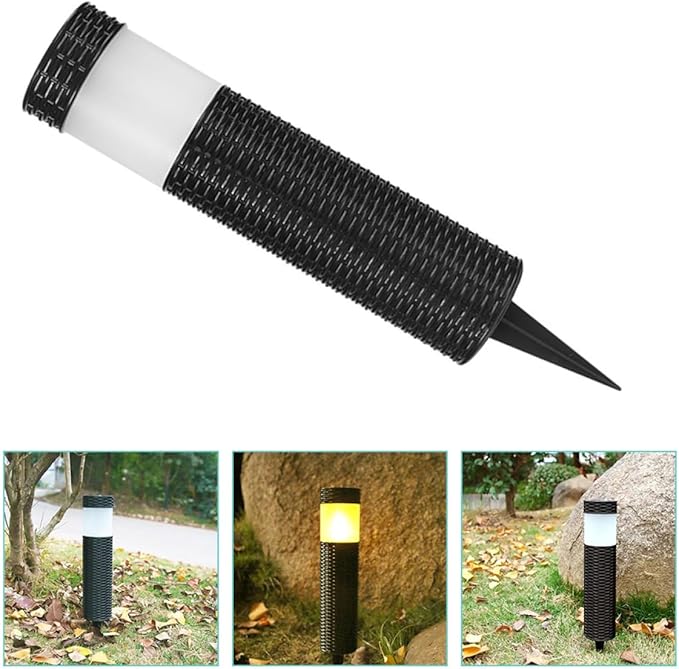 balacoo Auto Off Solar Stake Light for Garden Solar Light for Outdoor Use Decorative for Lawn Pathway Illumination