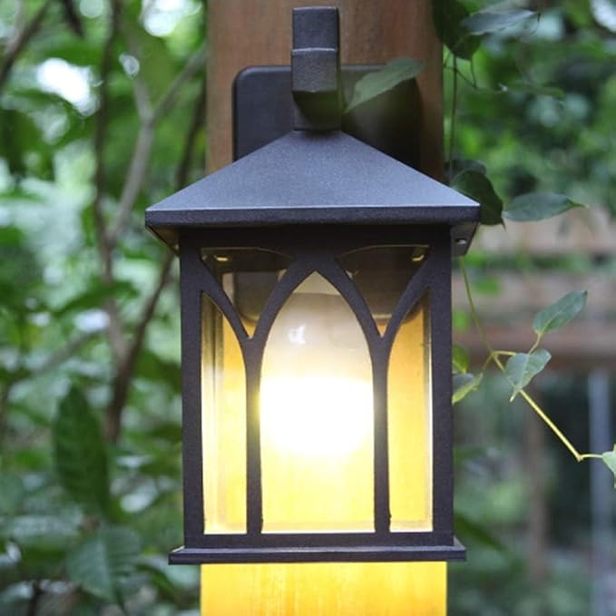 E26 Outdoor Waterproof Wall Light,Fashion Retro Bracket,Die- AlumiExpression artistique m Sconce,Stair Courtyard | Lumora