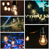 Hometown Evolution, Inc. E26 Commercial String Lights with 16 Gauge Wire (50 Foot 25 - Outdoor Security Flood Light | Lumora