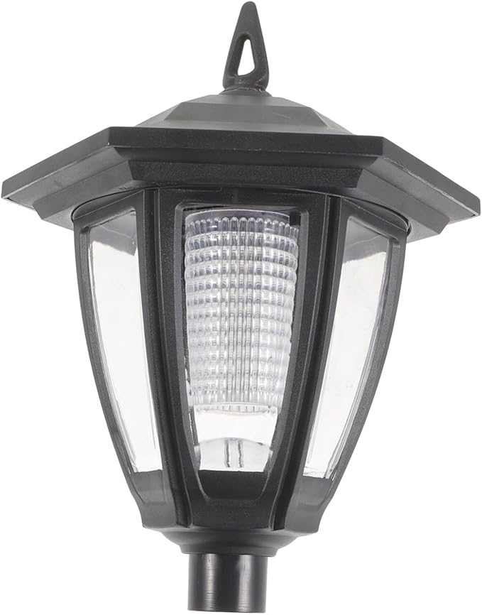 Totority LED Garden Path Lights Outdoor Vintage European Style for Patios Lawns and Walkways Solar Powered Decorative Lights Adjustable Brightness