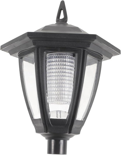 Totority LED Garden Path Lights Outdoor Vintage European Style for Patios Lawns and Walkways Solar Powered Decorative Lights Adjustable Brightness