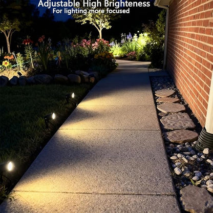 Smart Landscape Spotlights,Solar Low Voltage IP67 Waterproof Outdoor Spot Lights Compatible with APP/Remote Control Color Changing Lights for Yard Garden Pathway Lawn Tree Festival 2pack