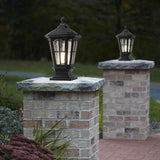 European Retro Outdoor Pillar Lights，Landscape Garden Patio Post Lamp Exter l Fence Column Head Waterproof Villa | Lumora