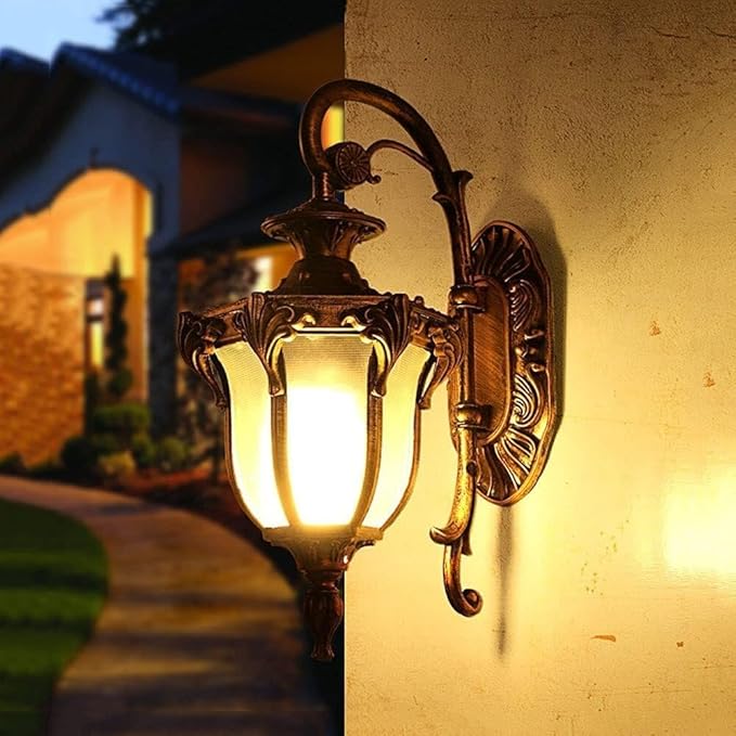 European Retro s Wall Lamp, Victoria e 27 Waterproof Garden Outdoor Patio Balcony Sconce,Led Terrace,Villa | Lumora