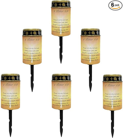 Solar Cross Lights Outdoor Stake Yard Lights Pathway Lights Solar Powered Festival Decoration Outside Landscape Lighting Solar Garden Lights,Wall Light Auto On & Off