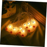 DOITOOL Halloween LED String Lights Bulbs Outdoor Halloween Party Decor for Windows Stairs and Haunted House | Lumora