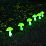 Generic Mushroom Solar Lights Outdoor, Waterproof Mushroom Landscape Lights 8 Lighting Modes Mushroom Garden Fairy | Lumora