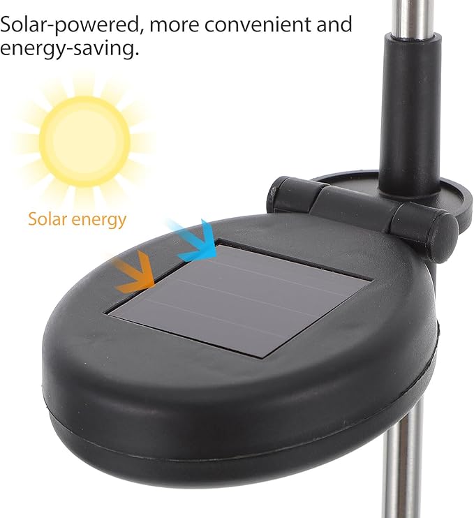 Waterproof Solar Outdoor LED Lawn Stake Light, Garden Solar Pathway Light for Yard Decoration,